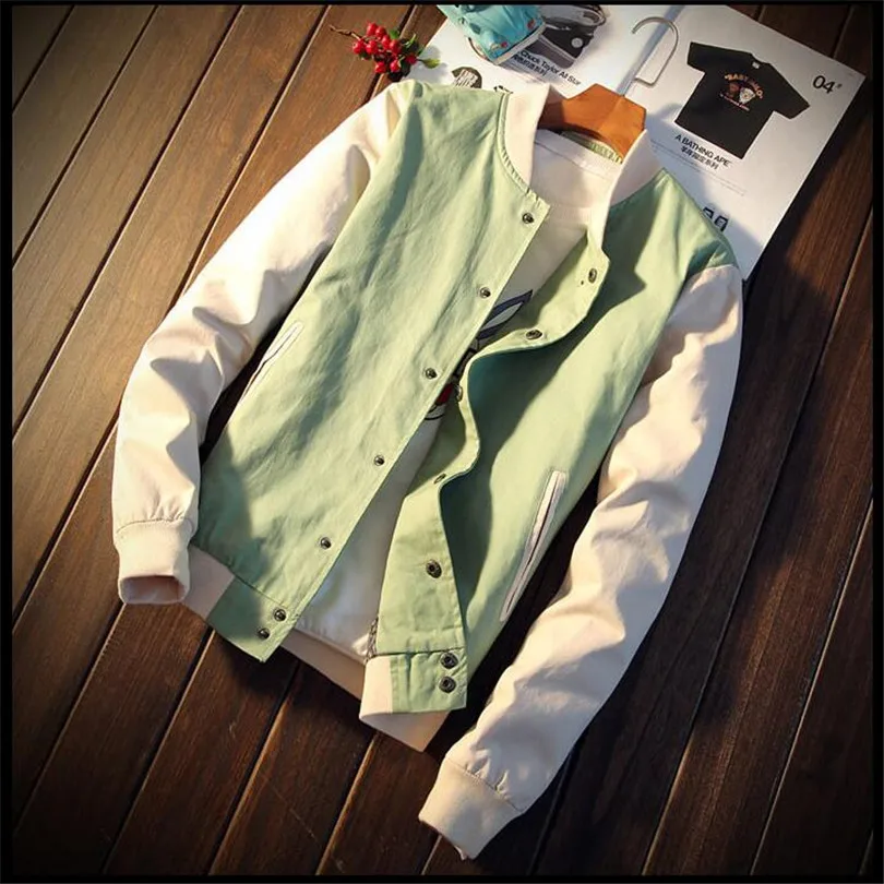 High Quality New 2017 Spring Casual Men Jacket baseball jaquetas de couro ,Man College Jacket Hommes Coats Free Shipping
High Quality New 2017 Spring Casual Men Jacket baseball jaquetas de couro ,Man College Jacket Hommes Coats Free Shipping