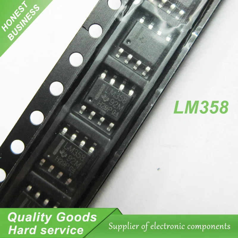 Image 50pcs free shipping LM358 LM358DR SOP8 Operational Amplifiers   Op Amps Dual Low  new original