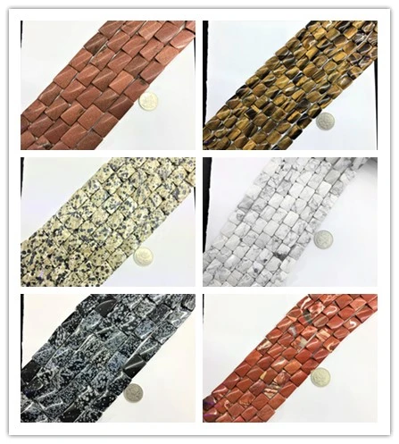 Natural Twist Retangle Shape Jaspers,Tigereyes,Obsidians Semi Precious Beads Barcelet Make Strand 15 inches Wholesale For DIY
Natural Twist Retangle Shape Jaspers,Tigereyes,Obsidians Semi Precious Beads Barcelet Make Strand 15 inches Wholesale For DIY