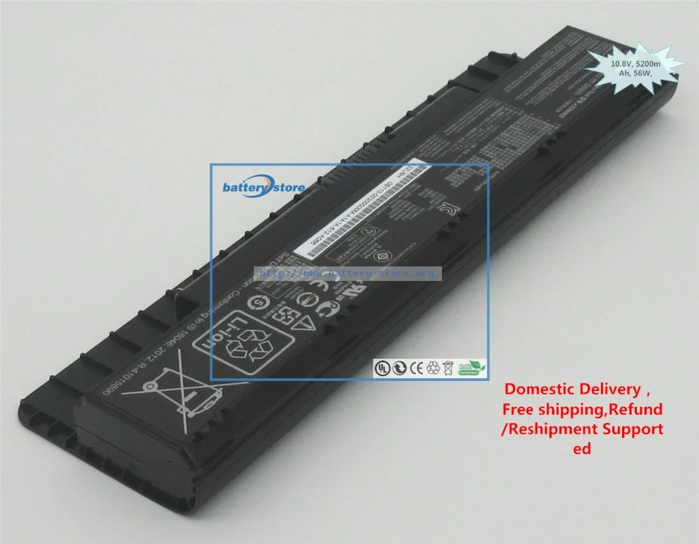 FREE SHIP Genuine battery A32NI405 for ASUS N551ZU ,N551VW ,N551JX ,N551JW ,N551JQ ,N551JM ,N551JK ,N551JB,N551V,N551J ,56W
FREE SHIP Genuine battery A32NI405 for ASUS N551ZU ,N551VW ,N551JX ,N551JW ,N551JQ ,N551JM ,N551JK ,N551JB,N551V,N551J ,56W