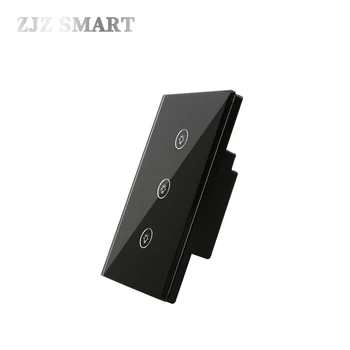 EU / US / UK Smart Remote Control 3 Gang Wifi APP Remote Smart Home Wall Touch Glass Panel Touch LED Lights for Smart Home
EU / US / UK Smart Remote Control 3 Gang Wifi APP Remote Smart Home Wall Touch Glass Panel Touch LED Lights for Smart Home