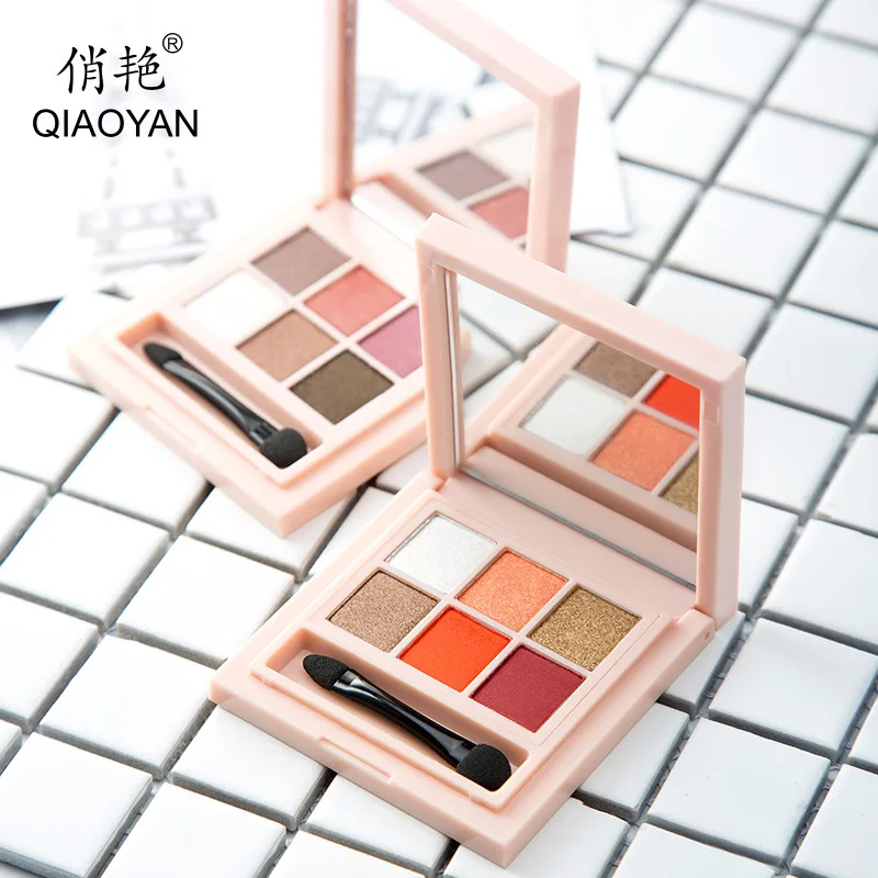 QiaoYan Eyeshadow Palette Makeup Shimmer Matte Nude 6 Colors High Pigmented Neutral Smoky Cosmetic Eye Shadows - Warm Chocolate
QiaoYan Eyeshadow Palette Makeup Shimmer Matte Nude 6 Colors High Pigmented Neutral Smoky Cosmetic Eye Shadows - Warm Chocolate
