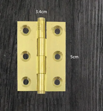 Hardware accessories copper hinge leather concealed hinge Chinese antique furniture of copper fittings 3.4cm*5cm
Hardware accessories copper hinge leather concealed hinge Chinese antique furniture of copper fittings 3.4cm*5cm