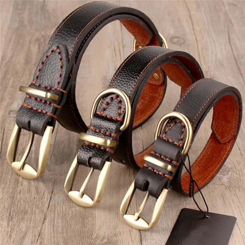 Brown Authentic CowHide Dog Collar Real Hard Genuine Leather Collar Neck Buckle For Small Medium Large Dogs Boxer Bulldog SLXL
Brown Authentic CowHide Dog Collar Real Hard Genuine Leather Collar Neck Buckle For Small Medium Large Dogs Boxer Bulldog SLXL