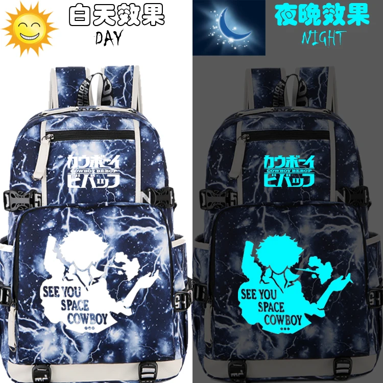 Cowboy Bebop backpack women shoulder travel bag Interstellar Cowboy Bounty Hunter Backpack Teenage Girl Backpacks men schoolbag
Cowboy Bebop backpack women shoulder travel bag Interstellar Cowboy Bounty Hunter Backpack Teenage Girl Backpacks men schoolbag