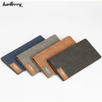 Fashion New Ultra-thin Easy To Carry Business Men's Long Wallets Quality Soft PU Leather 4 Color 2 Fold Multi Credit Card Holder
Fashion New Ultra-thin Easy To Carry Business Men's Long Wallets Quality Soft PU Leather 4 Color 2 Fold Multi Credit Card Holder