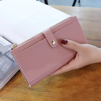 BLEVOLO Feamle Purses Fashion Student Long Wallets Women Card Coin Holder Wallet Zipper Hasp Clutch Wallet PU Leather Phone Bags
BLEVOLO Feamle Purses Fashion Student Long Wallets Women Card Coin Holder Wallet Zipper Hasp Clutch Wallet PU Leather Phone Bags
