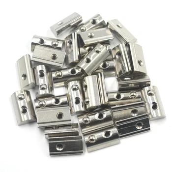Silver European Standard 40 Series Aluminum Slot Carbon Steel Half Round Roll In Spring T Slot Nut with M4 Thread Pack of 50
Silver European Standard 40 Series Aluminum Slot Carbon Steel Half Round Roll In Spring T Slot Nut with M4 Thread Pack of 50