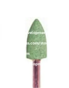 Dental lab denture lab Small bullet train ceramics metals grinding green mounted stone carborundum silicone carbide shank 2.35mm
Dental lab denture lab Small bullet train ceramics metals grinding green mounted stone carborundum silicone carbide shank 2.35mm