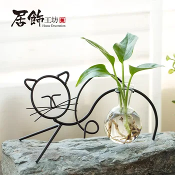 Metal Cat Shelf Glass Vase Creative Design Flower Pots Planters Party Saloon Decor Gift Vase On Sale
Metal Cat Shelf Glass Vase Creative Design Flower Pots Planters Party Saloon Decor Gift Vase On Sale