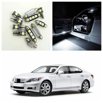 15pcs White Car LED Light Bulbs Interior Package Kit For 2007 2008 2009 Lexus LS460 LS600h Map Door Trunk Step Courtesy Lights
15pcs White Car LED Light Bulbs Interior Package Kit For 2007 2008 2009 Lexus LS460 LS600h Map Door Trunk Step Courtesy Lights