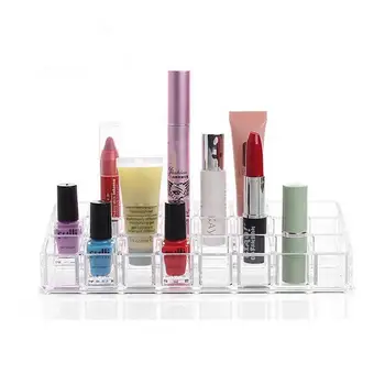 24 Grid Acrylic Makeup Organizer Storage Box Cosmetic Box Lipstick Jewelry Box Case Holder Display Stand Make Up Organizer
24 Grid Acrylic Makeup Organizer Storage Box Cosmetic Box Lipstick Jewelry Box Case Holder Display Stand Make Up Organizer