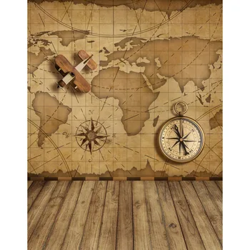 Retro Wooden Floor Photography Backdrops Brown World Map 3D Backgrounds for Photo Studio Children Photo Shoot Photophone Custom
Retro Wooden Floor Photography Backdrops Brown World Map 3D Backgrounds for Photo Studio Children Photo Shoot Photophone Custom