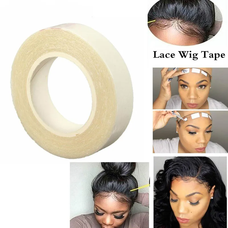 3.0 Metre/ Roll Lace Wig Glue Tape for Hair Extension Double Side Glue Tape Sticky adhesives Tape Skin Weft Hair Extensions Tool
3.0 Metre/ Roll Lace Wig Glue Tape for Hair Extension Double Side Glue Tape Sticky adhesives Tape Skin Weft Hair Extensions Tool