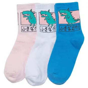 THINKTHENDO New Fashion Women Girls Hip Hop Long Cotton Funny Cartoon Dinosaur Japanese Characters High Quality Shoes Covers
THINKTHENDO New Fashion Women Girls Hip Hop Long Cotton Funny Cartoon Dinosaur Japanese Characters High Quality Shoes Covers