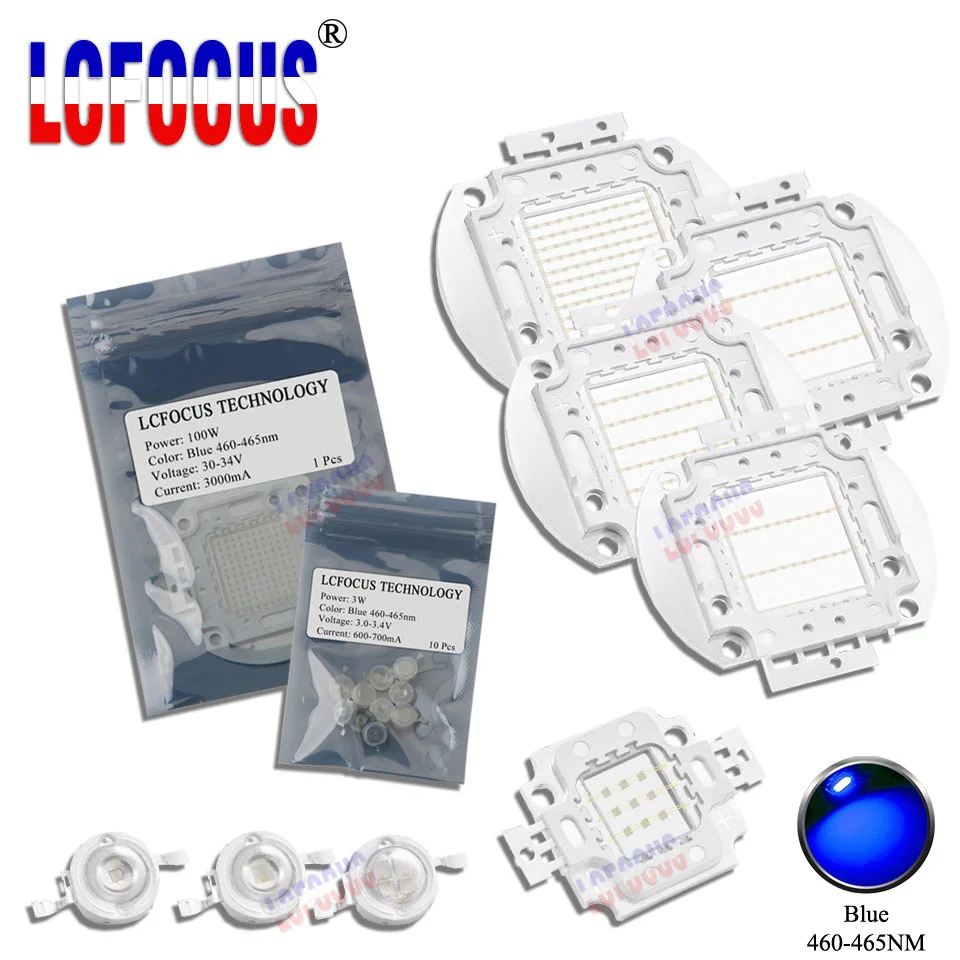 High Power LED COB Lamp SMD Bulbs Chip 1W 3W 5W 10W 20W 30W 50W 100W 200W 300W 500W Blue 1 3 5 10 20 30 50 100 300 500 W Watt
High Power LED COB Lamp SMD Bulbs Chip 1W 3W 5W 10W 20W 30W 50W 100W 200W 300W 500W Blue 1 3 5 10 20 30 50 100 300 500 W Watt