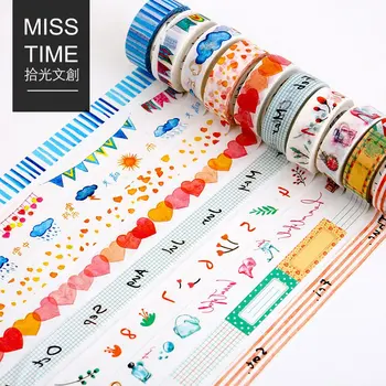 11PCS shiguang deco function series 15mm* 8m diy decorative tape masking tape washi tape
11PCS shiguang deco function series 15mm* 8m diy decorative tape masking tape washi tape