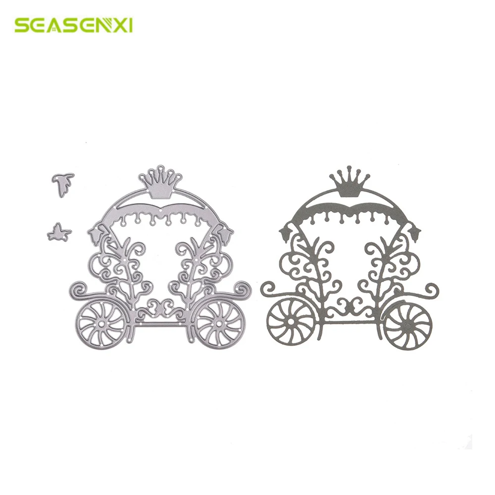 Princess Cinderella Carriage Metal Cutting Dies wheel Craft Dies Cut Stencils diy Scrapbooking Embossing Paper Cards Making mold
Princess Cinderella Carriage Metal Cutting Dies wheel Craft Dies Cut Stencils diy Scrapbooking Embossing Paper Cards Making mold