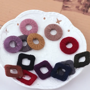 Retro style 30pcs/lot color print handmade cotton thread winding decoration resin geometry rounds/square shape jewelry pendant
Retro style 30pcs/lot color print handmade cotton thread winding decoration resin geometry rounds/square shape jewelry pendant