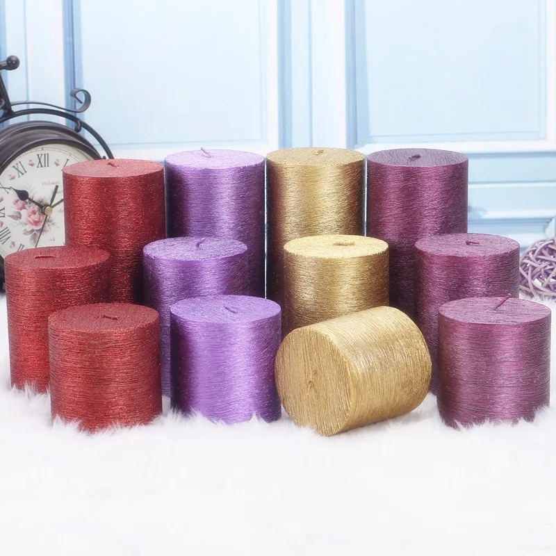 Image 3 pcs lot creative elegant purple violet gold red pillar candle wax decorative art candle wedding party birthday candle supply