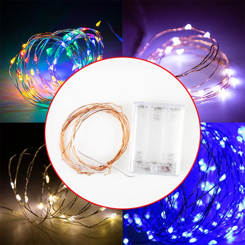 2M 5M 10M LED String lights Garland Home Christmas Wedding Indoor Outdoor Party Decoration Powered by 5V Battery USB Fairy light
2M 5M 10M LED String lights Garland Home Christmas Wedding Indoor Outdoor Party Decoration Powered by 5V Battery USB Fairy light