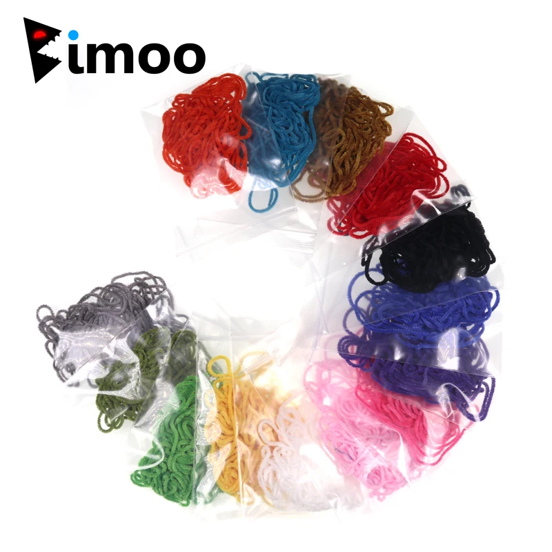 Bimoo 5m/Bag 3mm Wide Fly Tying Materials Chenille for Wooly Bugger Streamer Wooly Worm Red Purple Green Hot Pink Fire Orange
Bimoo 5m/Bag 3mm Wide Fly Tying Materials Chenille for Wooly Bugger Streamer Wooly Worm Red Purple Green Hot Pink Fire Orange