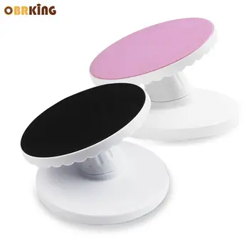 OBRKING Adjustable 360 Degrees Rotating Cake Decorating Turntable Sugar Craft Cream Piping Stand Round Cupcake Swivel Platform
OBRKING Adjustable 360 Degrees Rotating Cake Decorating Turntable Sugar Craft Cream Piping Stand Round Cupcake Swivel Platform