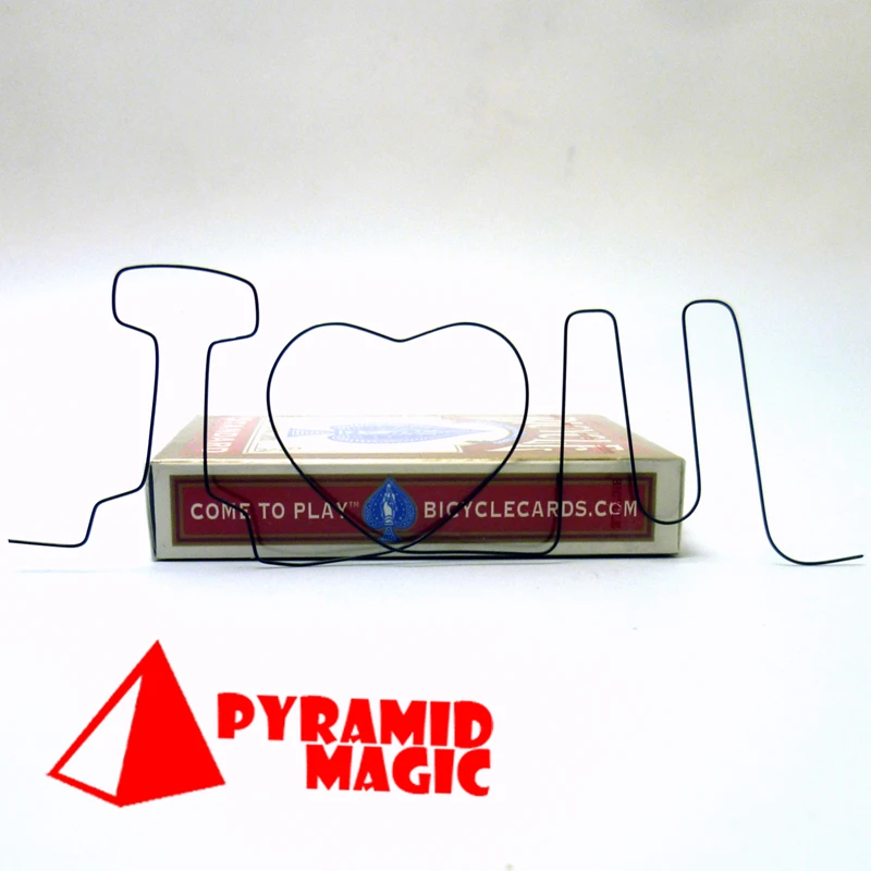Nitinol SHAPE Metal Memory Wire Fire Prediction I love you magic trick for close up magic
Nitinol SHAPE Metal Memory Wire Fire Prediction I love you magic trick for close up magic