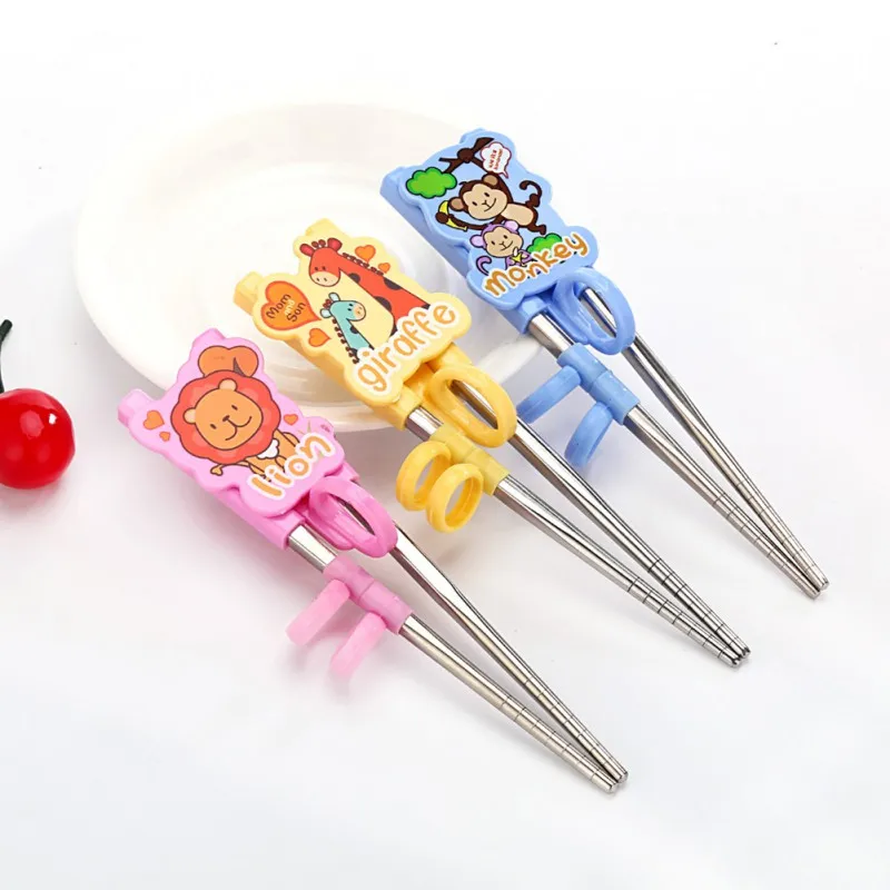 1 Pair Chopsticks for Sushi Baby Kids Cartoon Food Sticks Easy Use Fun Learning Training Helper Dishes Solid Feeding Utensils
1 Pair Chopsticks for Sushi Baby Kids Cartoon Food Sticks Easy Use Fun Learning Training Helper Dishes Solid Feeding Utensils