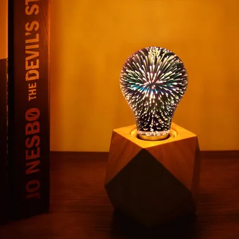 A60 E27 3D Firework LED Bulb Star Glass Decoration Edison Night Light AC85-265V Holiday Global Lamp Novelty Festival Decor
A60 E27 3D Firework LED Bulb Star Glass Decoration Edison Night Light AC85-265V Holiday Global Lamp Novelty Festival Decor