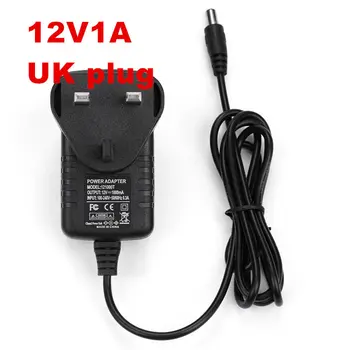50PCS 12V 1A adapter power LED lights with power adapter 12V1A AC100-240V 12V power adapter UK 5.5*2.1mm
50PCS 12V 1A adapter power LED lights with power adapter 12V1A AC100-240V 12V power adapter UK 5.5*2.1mm