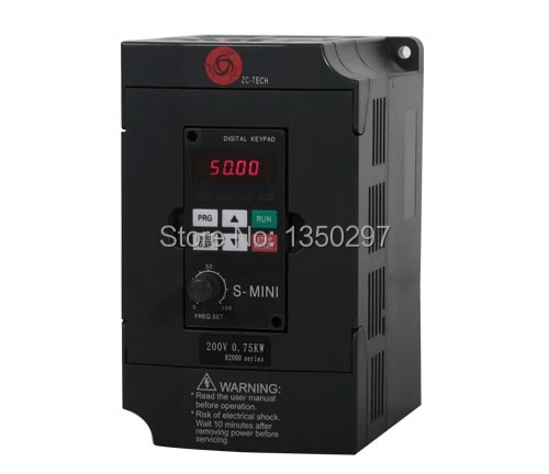 Инвертор шпинделя 1.5KW 220V для маршрутизатора с ЧПУ преобразователь частоты 1500W