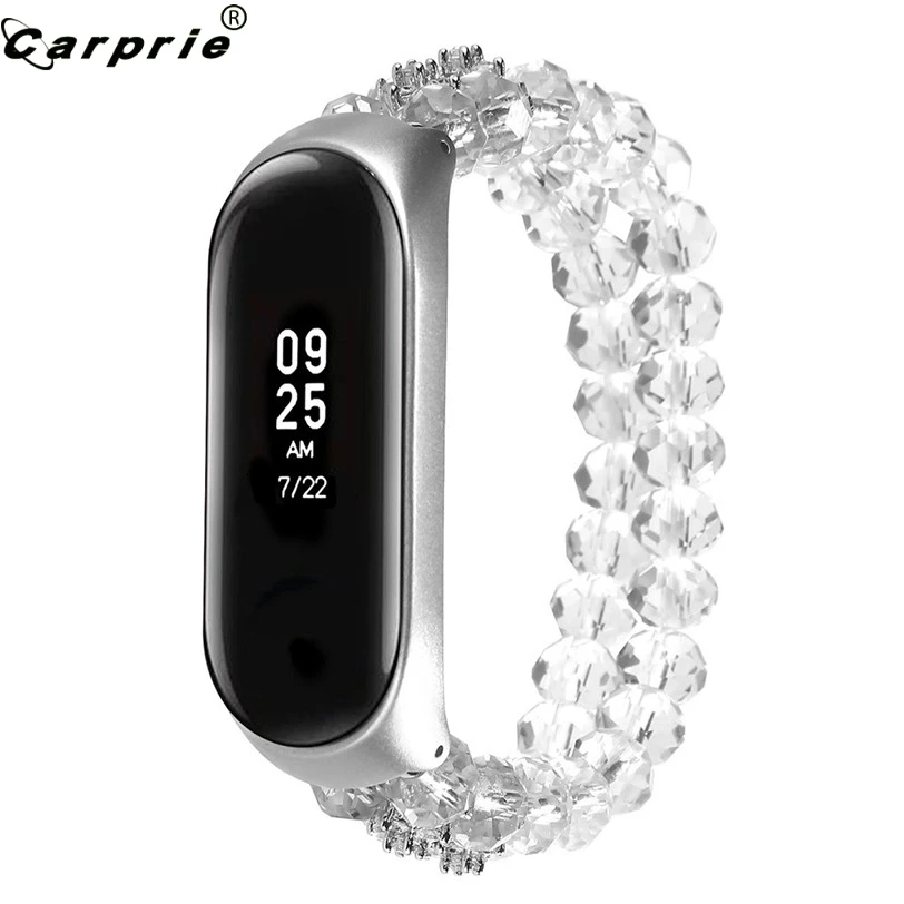 CARPRIE Fashion Women's Crystal Beading Wristband Smart Watch Strap+ Metal Case for Xiaomi Mi Band 4 Replacement Accessory 907
CARPRIE Fashion Women's Crystal Beading Wristband Smart Watch Strap+ Metal Case for Xiaomi Mi Band 4 Replacement Accessory 907