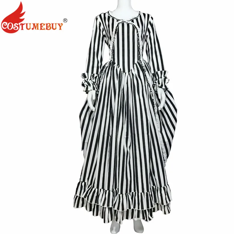 Costumebuy Katrina Sleepy Hollow Colonial Polonaise Striped Gothic Victorian Dress Striped Bustle Dress Medieval Period Costume
Costumebuy Katrina Sleepy Hollow Colonial Polonaise Striped Gothic Victorian Dress Striped Bustle Dress Medieval Period Costume