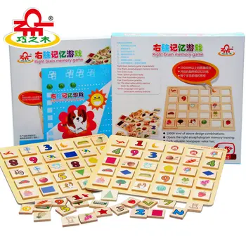 Montessori Memory wooden jigsaw puzzles Children's Educational Toys Right brain memory game 80 Piece Domino block Toy Table Game 
Montessori Memory wooden jigsaw puzzles Children's Educational Toys Right brain memory game 80 Piece Domino block Toy Table Game