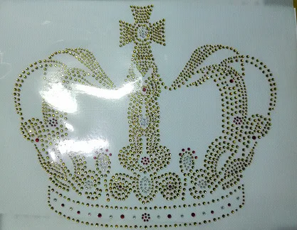 2pc/lot Golden Crown Korean rhinestones patches designs iron on transfer hot fix rhinestone transfer motifs strass iron
2pc/lot Golden Crown Korean rhinestones patches designs iron on transfer hot fix rhinestone transfer motifs strass iron