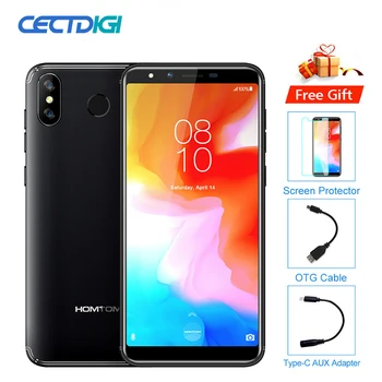 5.7'' Display 4G LTE MT6739 Quad Core Smartphone 1440x720 13MP 3GB 32GB Fast Charge Face ID Fingerprint Mobile Phone HOMTOM H5
5.7'' Display 4G LTE MT6739 Quad Core Smartphone 1440x720 13MP 3GB 32GB Fast Charge Face ID Fingerprint Mobile Phone HOMTOM H5