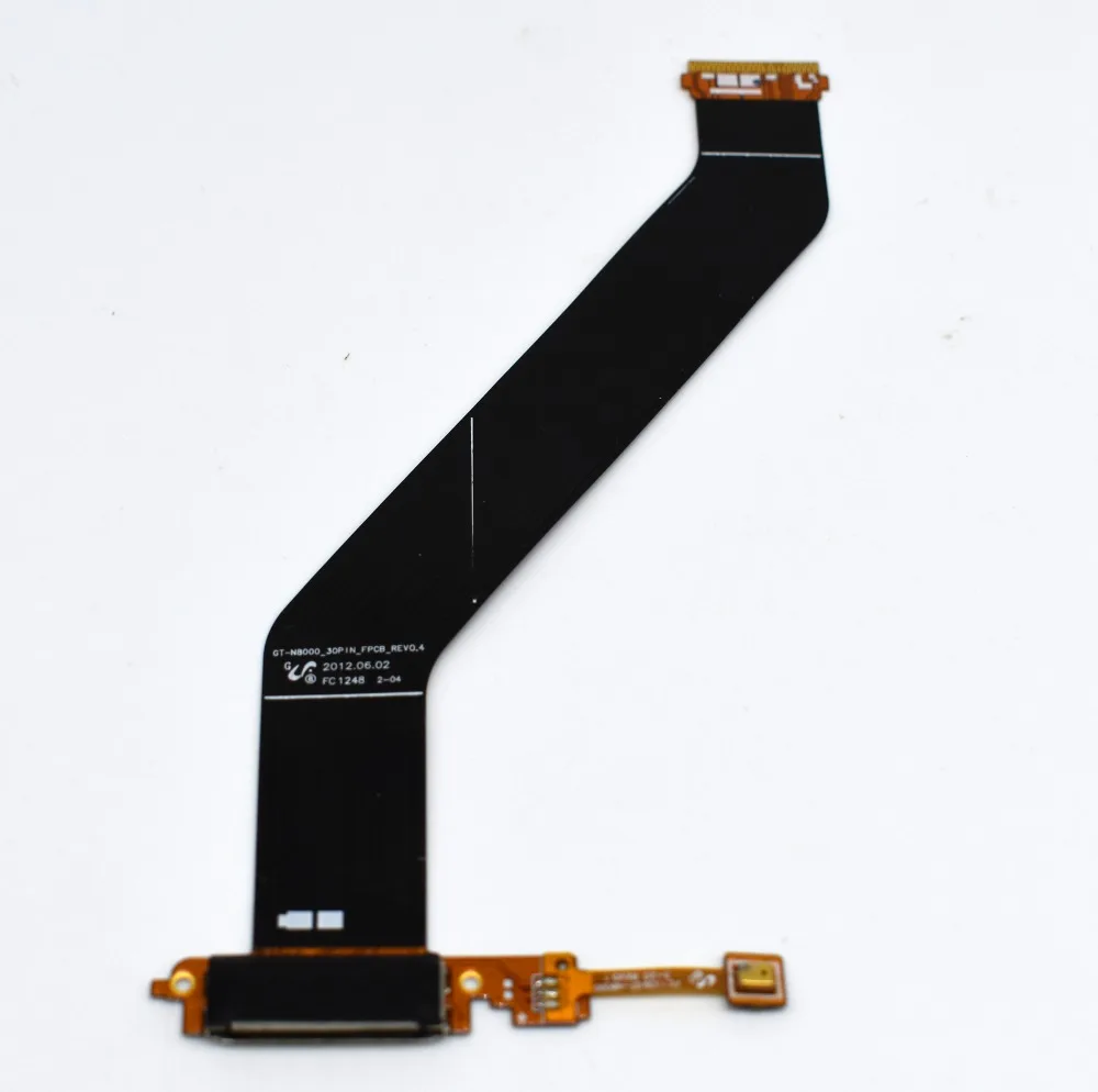5 шт./лот Высокое качество для Samsung Galaxy Note 10 1 N8000 USB зарядный порт гибкий кабель |