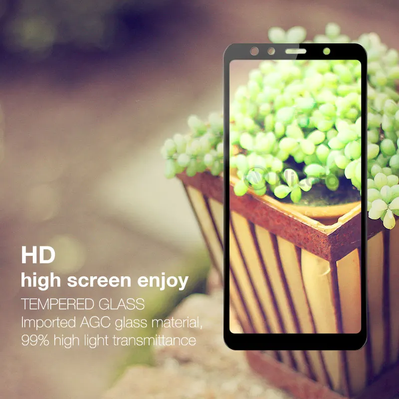 For Samsung Galaxy A7 2018 6.0 Tempered Glass For Samsung A7 2018 A 7 A750F A750 SM-A750F Screen Protector Full Cover Glass Film (1)