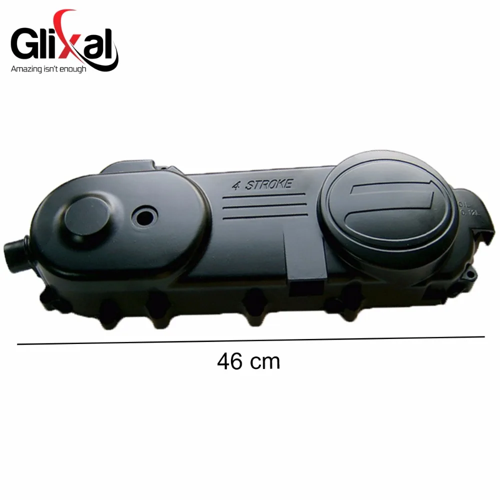 Glixal 46cm Left Side Crankcase CVT belt Cover for GY6 50cc 139QMB extra long case Scooter Moped (12 bolt, 13 inch wheel)
Glixal 46cm Left Side Crankcase CVT belt Cover for GY6 50cc 139QMB extra long case Scooter Moped (12 bolt, 13 inch wheel)