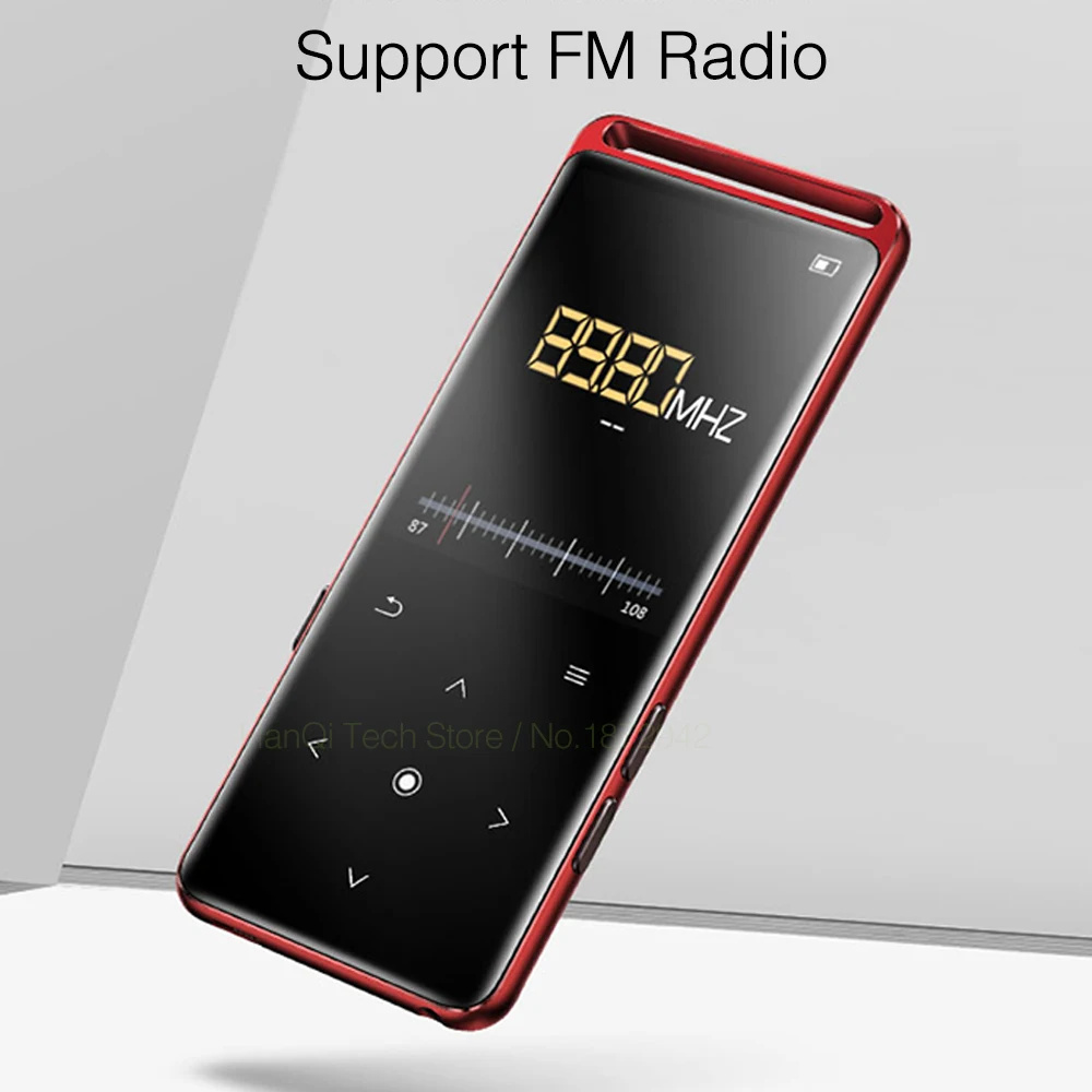 Mp3 плеер без потерь BENJIE M6 Bluetooth 5 0 16 ГБ Hi Fi Портативный аудиоплеер с FM радио