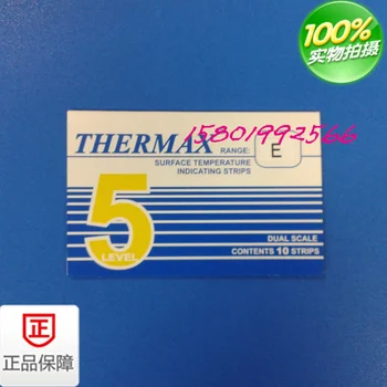 Temperature paper 5 grid E132-154 temperature change color temperature of the United Kingdom, the United States THERMAX heat sen
Temperature paper 5 grid E132-154 temperature change color temperature of the United Kingdom, the United States THERMAX heat sen