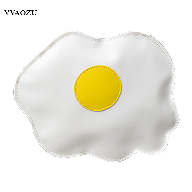 New Creative 3D Fried Egg Messenger Bag Lovely Lolita Mini Shoulder Bags PU Cute Women Crossbody Bags
New Creative 3D Fried Egg Messenger Bag Lovely Lolita Mini Shoulder Bags PU Cute Women Crossbody Bags