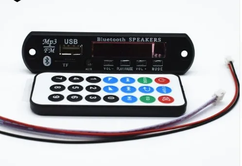 10Set Standard Wireless Bluetooth 12V MP3 WMA Decoder Board Audio Module TF USB Radio For Car
10Set Standard Wireless Bluetooth 12V MP3 WMA Decoder Board Audio Module TF USB Radio For Car