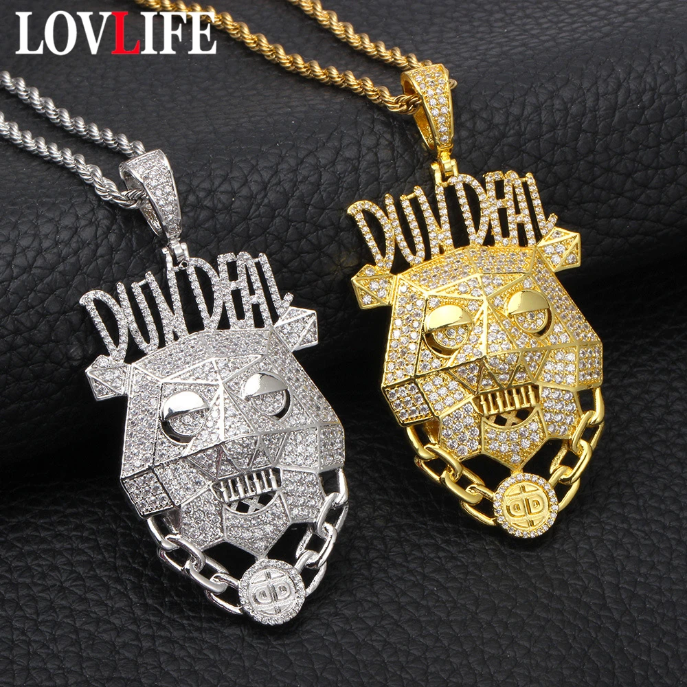 Punk Style Men Gold Silver Color Clown Face Mask Pendant Chain Necklace Letter DUN DEAL Necklaces Hiphop Boy Jewelry Gift
Punk Style Men Gold Silver Color Clown Face Mask Pendant Chain Necklace Letter DUN DEAL Necklaces Hiphop Boy Jewelry Gift