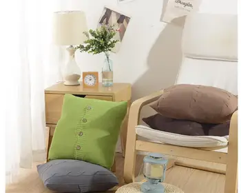 100% Cotton knitted both sides cushion Throw Pillow Sofa Office Back Cushion Baby Room Decorative 45x45cm Square 
100% Cotton knitted both sides cushion Throw Pillow Sofa Office Back Cushion Baby Room Decorative 45x45cm Square