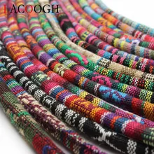 1/5Meter 6mm Multi Colors Cotton Cord Handmade Round Fabric Ethnic Rope Textile Wrap Embroider Cords for DIY Bracelets Making
1/5Meter 6mm Multi Colors Cotton Cord Handmade Round Fabric Ethnic Rope Textile Wrap Embroider Cords for DIY Bracelets Making