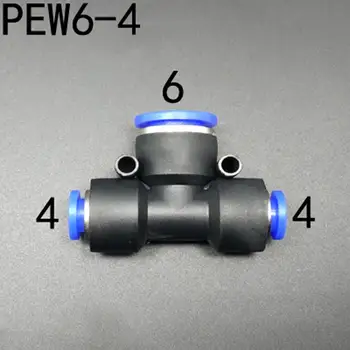 4-6-4mm Tee 3 Way Platic Push In to Connect One Touch Fitting Pneumatic Air Adapter
4-6-4mm Tee 3 Way Platic Push In to Connect One Touch Fitting Pneumatic Air Adapter