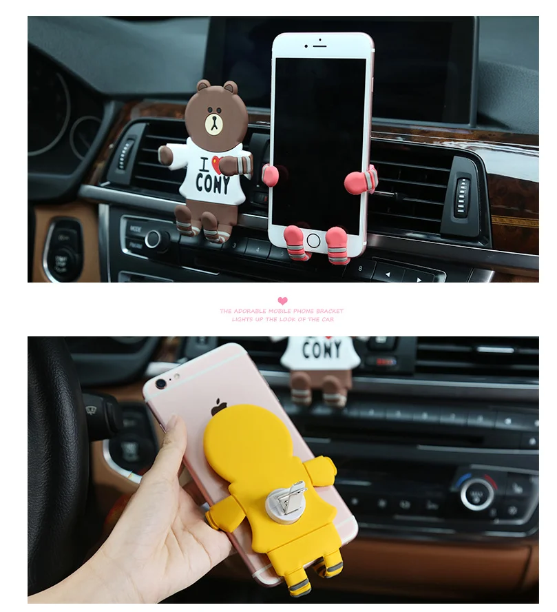 Car Ornament Cartoon Mobile Phone Bracket Perfume Clip Trim Decorative Pattern Auto Air Outlet Freshener Decoration Accessories
Car Ornament Cartoon Mobile Phone Bracket Perfume Clip Trim Decorative Pattern Auto Air Outlet Freshener Decoration Accessories