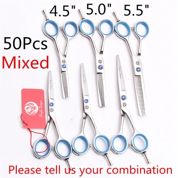 50Pcs 4.5" 5" 5.5" JP Purple Dragon Professional Hair Scissors Thinning Scissors Cutting Shears Hair Scissors Set Of Tool Z1117
50Pcs 4.5" 5" 5.5" JP Purple Dragon Professional Hair Scissors Thinning Scissors Cutting Shears Hair Scissors Set Of Tool Z1117